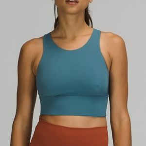 NWT lululemon wunder train longline bra size 4